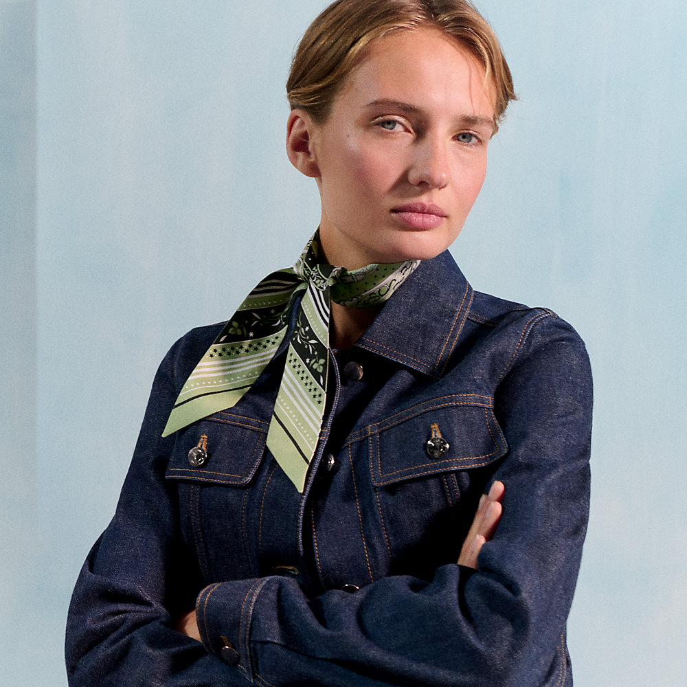 HERMES エルメス ブラウス ワンピース ドルマン シルク アロハ柄 ハワイ ss38804-1.jpg